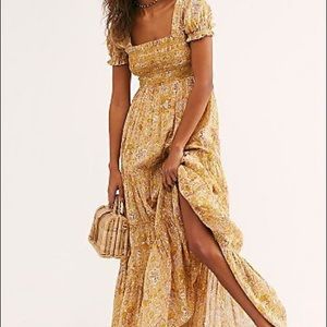 Free People Getaway Maxi Dress NWOT